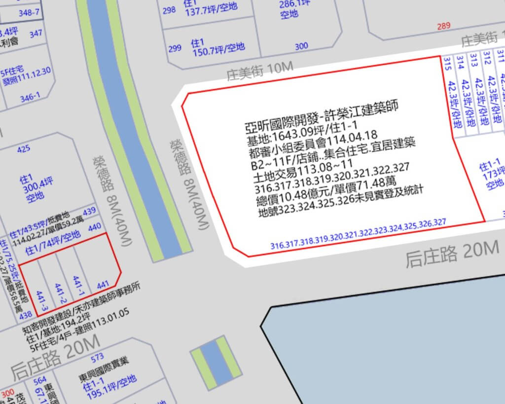 亞昕建設14期榮德段后庄路
